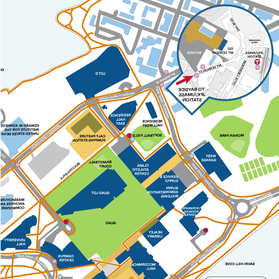 Official UMass Boston Static Map
